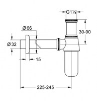 SIFON LAVABO GROHE